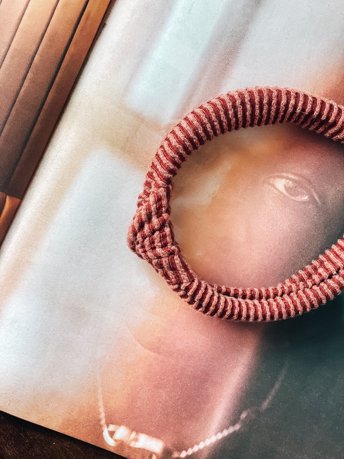 CINNAMON | Wave Ribbed Knot Headband
