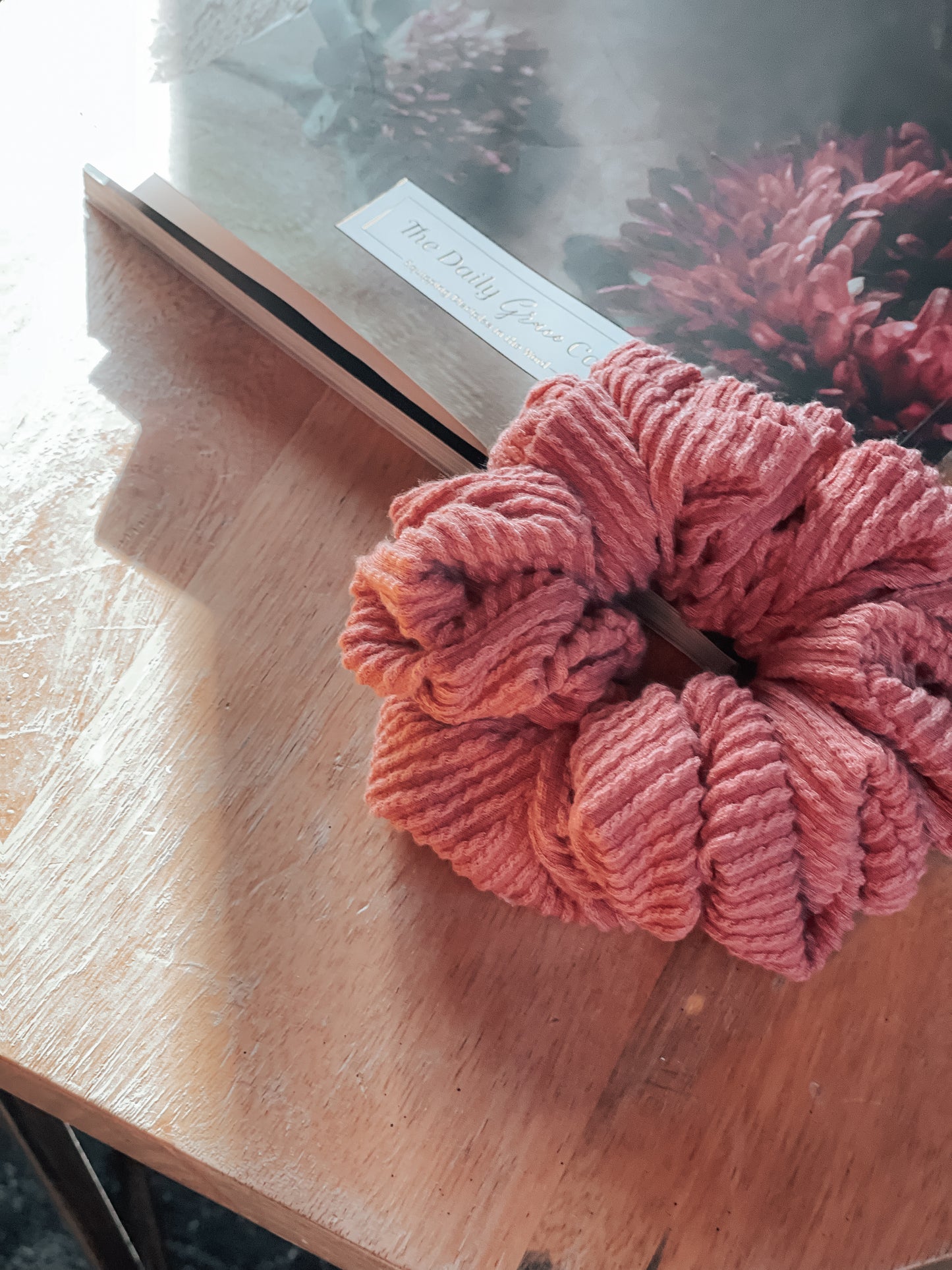 MAUVE | Wave Ribbed Scrunchie