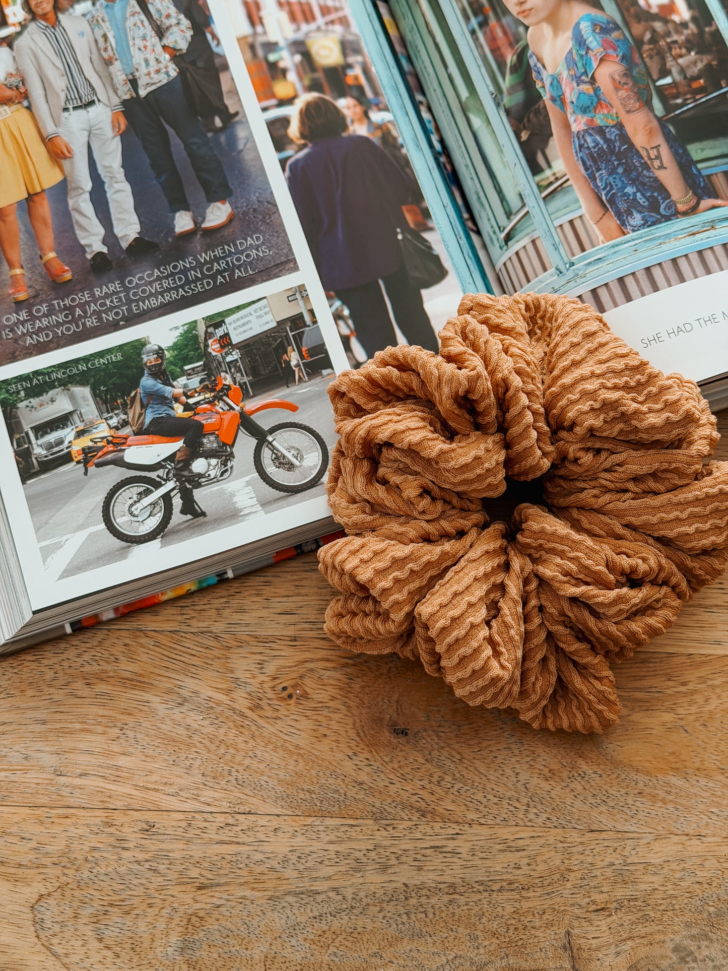 CHICKPEAS | Wave Ribbed Scrunchie