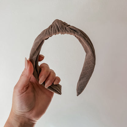 GEO GINGER SNAP | Knot Headband