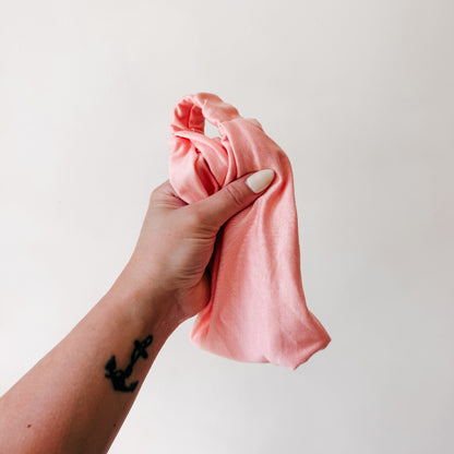 LIGHT PEACH | Wide Headband