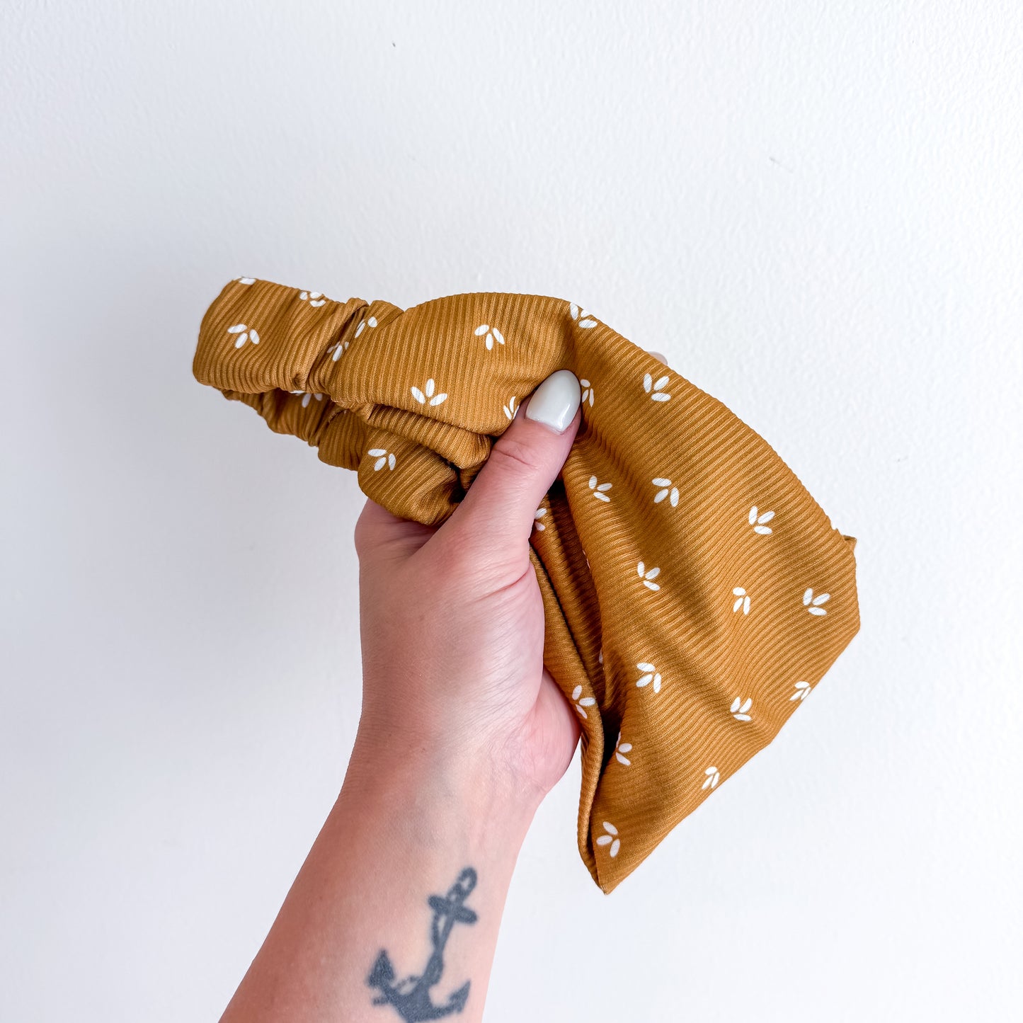 BOTANICAL MUSTARD | Wide Headband