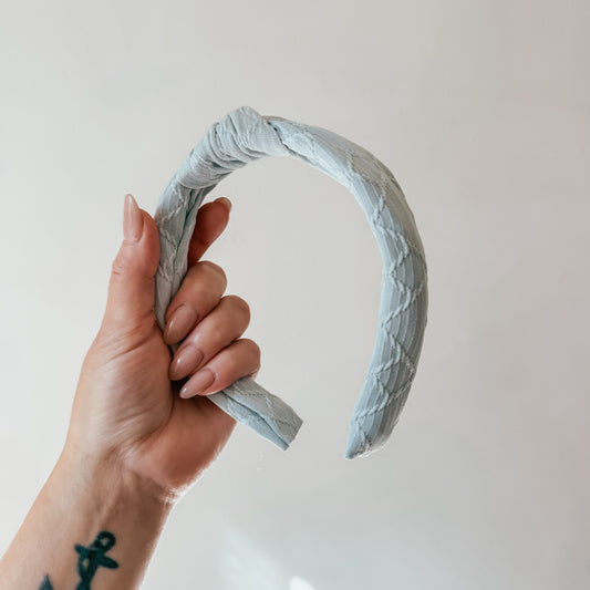DAWN BLUE | Knot Headband