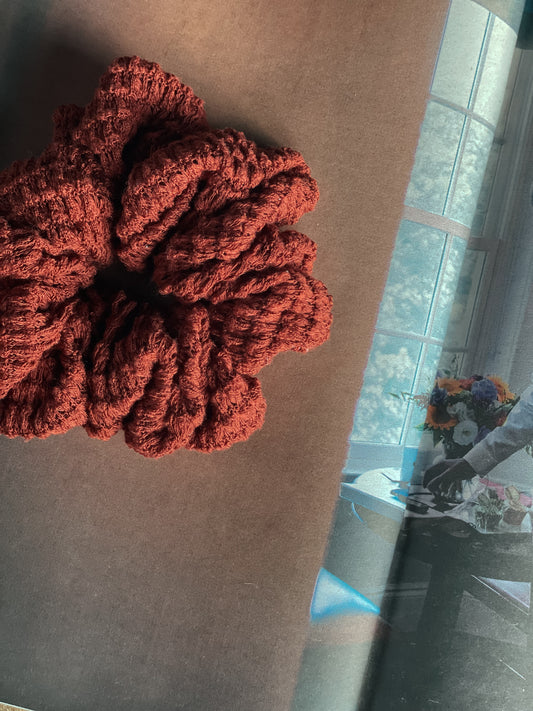 CINNAMON | Chunky Waffle Scrunchie