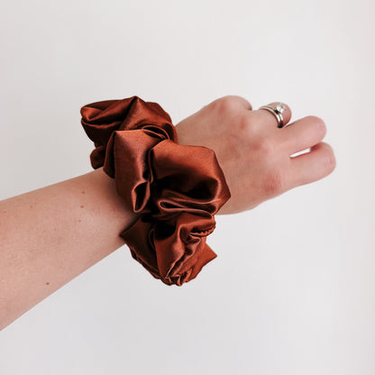 GINGERBREAD | Satin Scrunchie