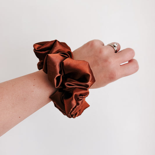 GINGERBREAD | Satin Scrunchie