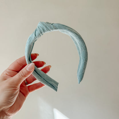 GEO SEA FOAM | Knot Headband