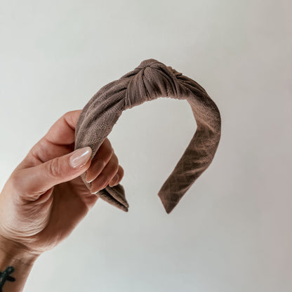 GEO GINGER SNAP | Knot Headband