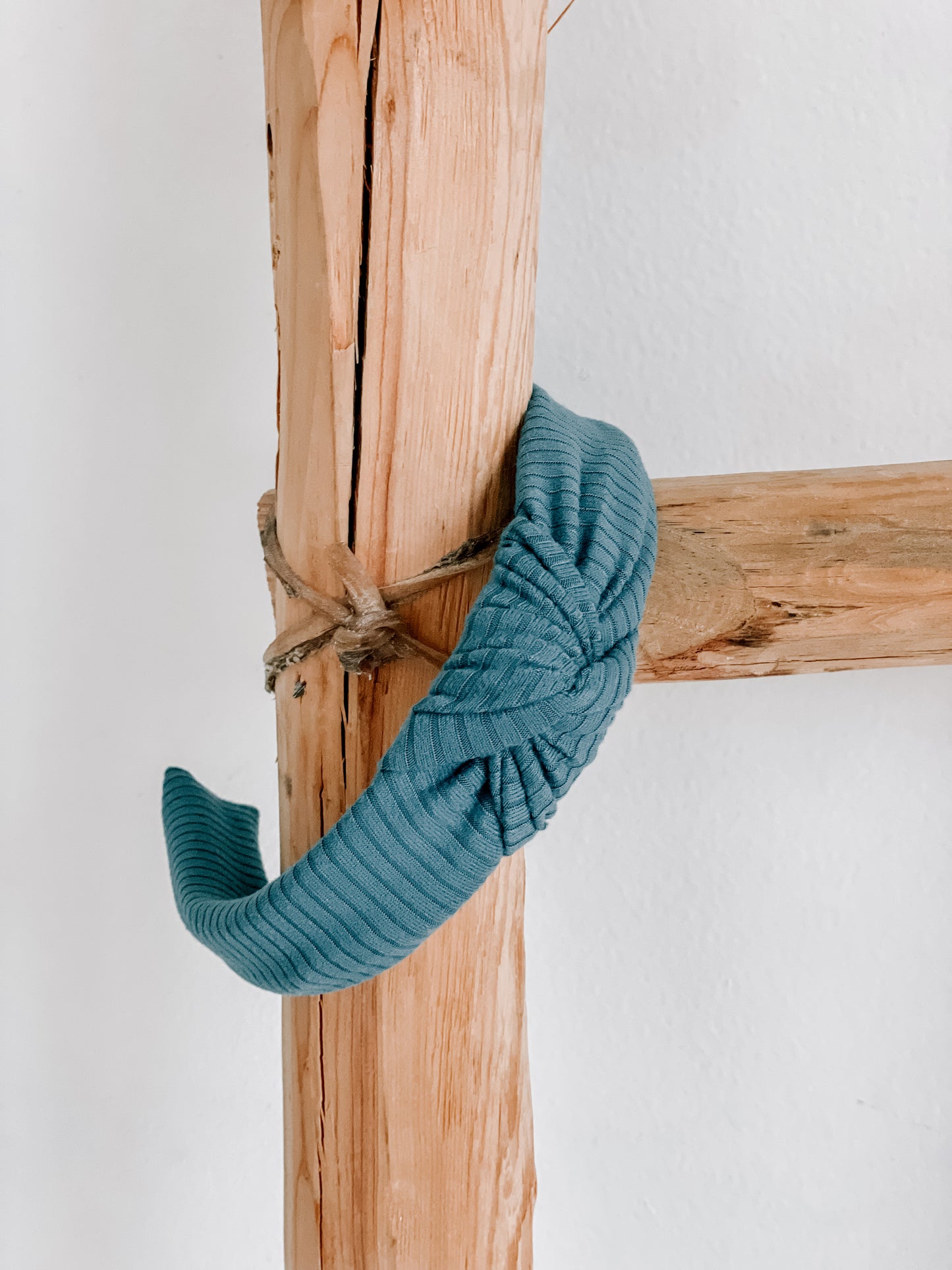 SEABLUE RIBBED | Knot Headband