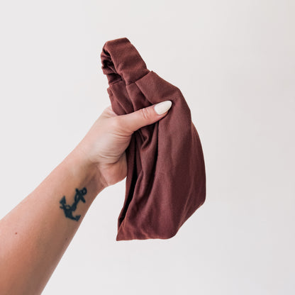 BROWN | Wide Headband
