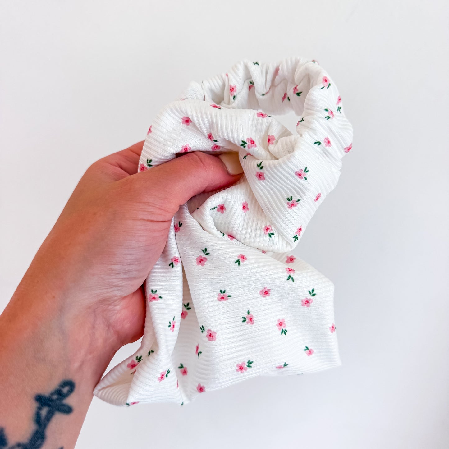DAINTY PINK FLORAL | Wide Headband
