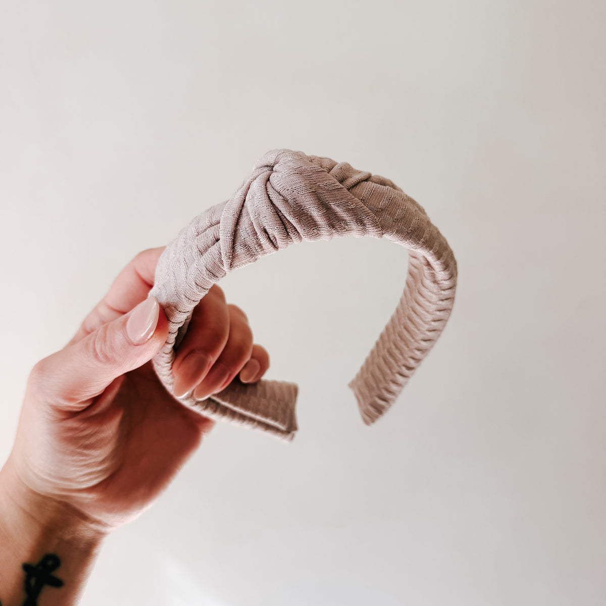 COBBLESTONE SAND | Knot Headband