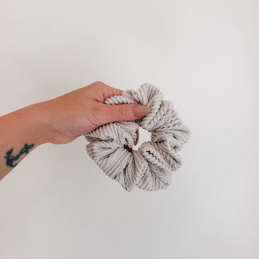 BONE | Wave Ribbed Scrunchie