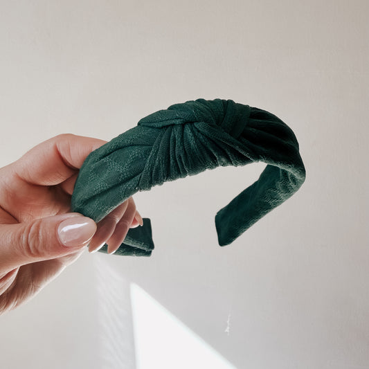 GEO PINE | Knot Headband
