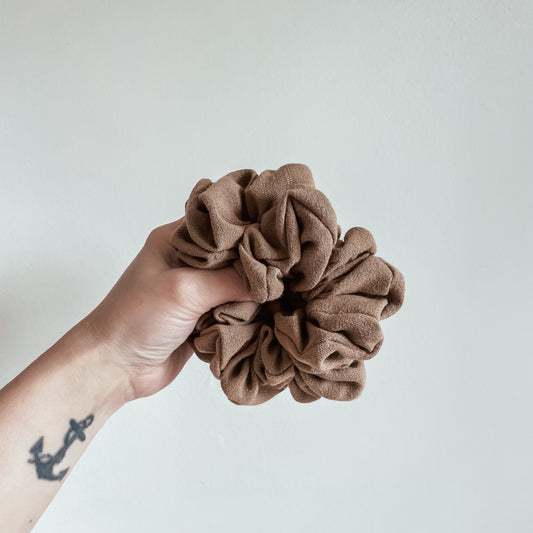 TAUPE LINEN | Scrunchie