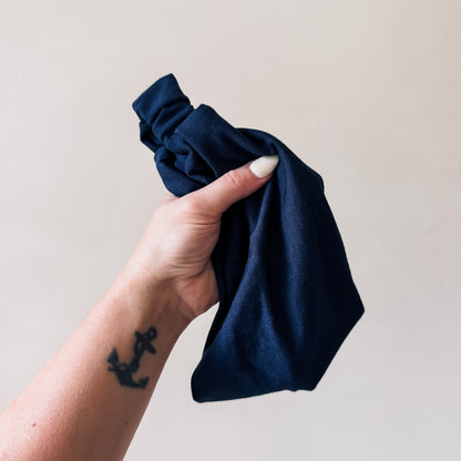 NAVY | Wide Headband