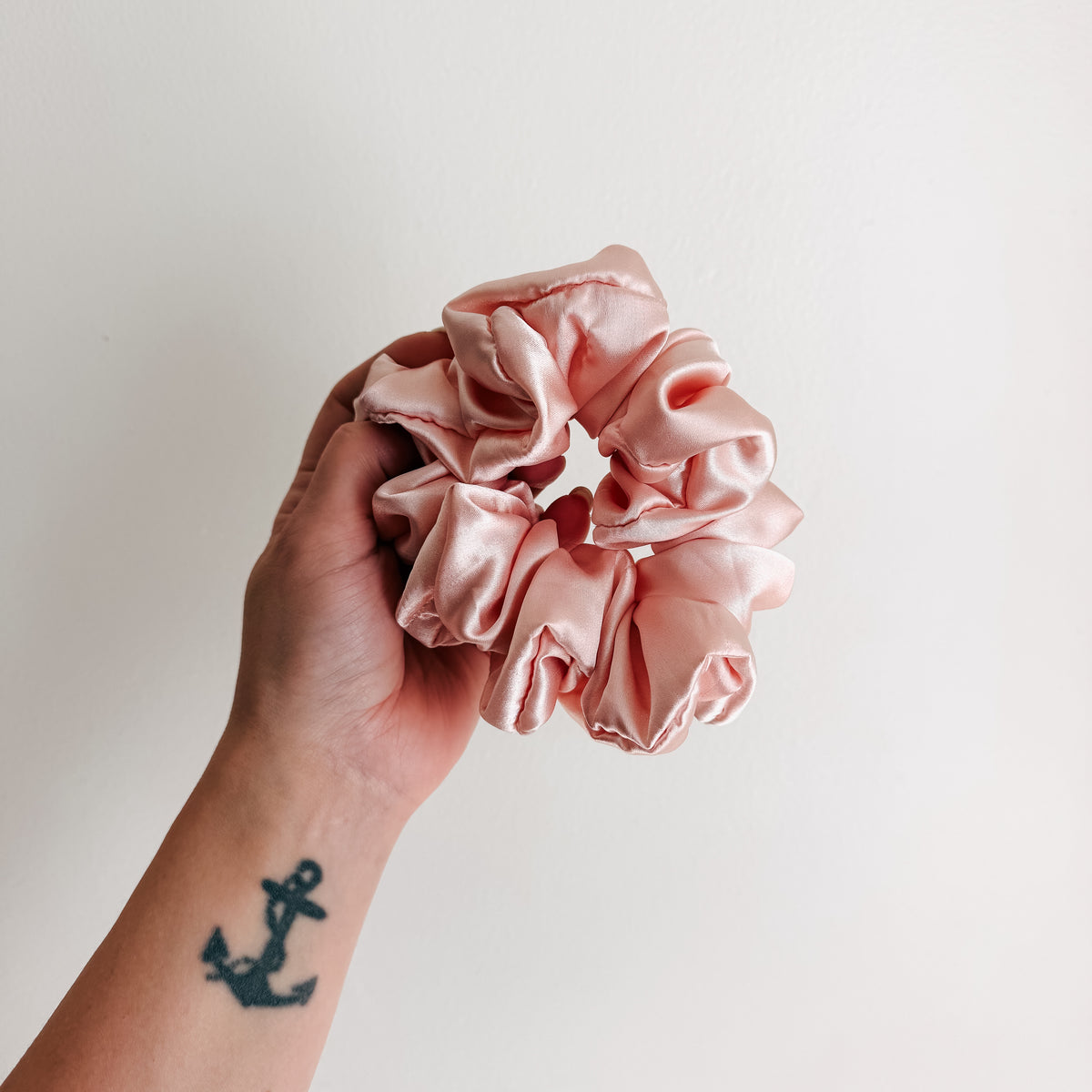 ROSE SHADOW | Satin Scrunchie