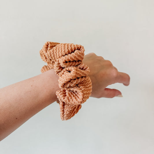CHICKPEAS | Wave Ribbed Scrunchie