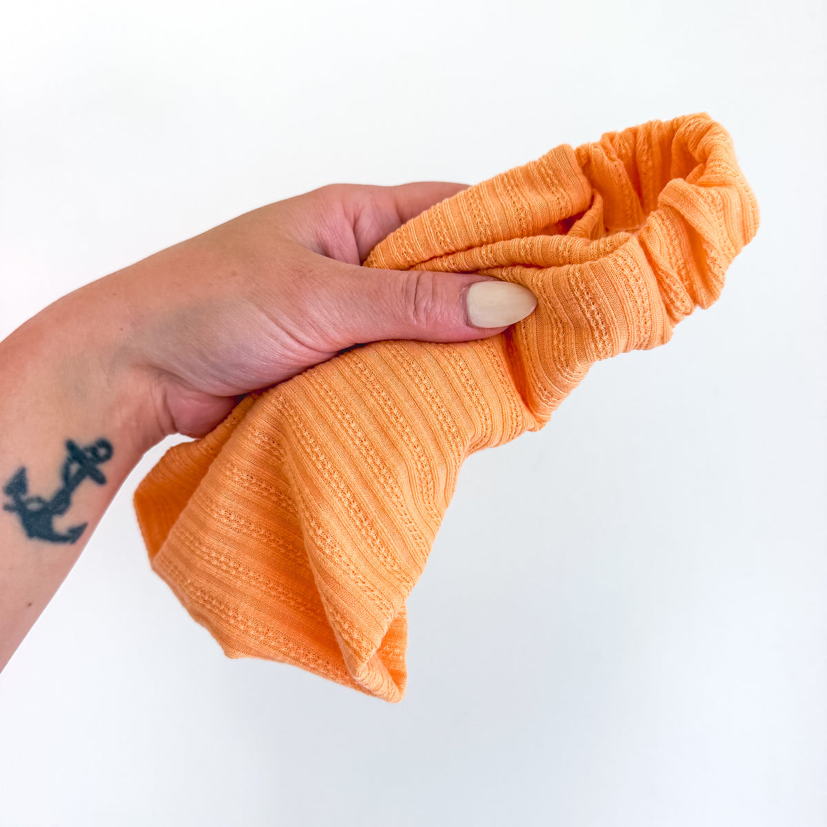 ORANGE SHERBET POINTELLE | Wide Headband