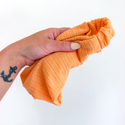 ORANGE SHERBET POINTELLE | Wide Headband