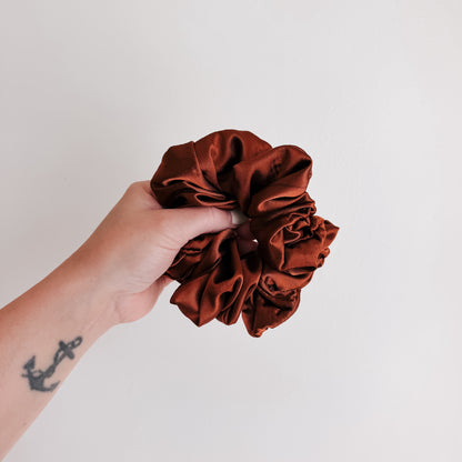GINGERBREAD | Satin Scrunchie