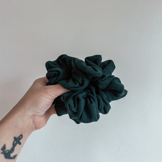 EMERALD MINI WAFFLE | Scrunchie