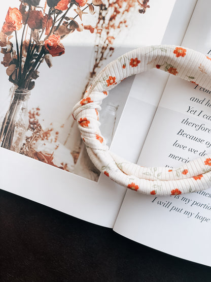 AMBER FLORAL | Knot Headband