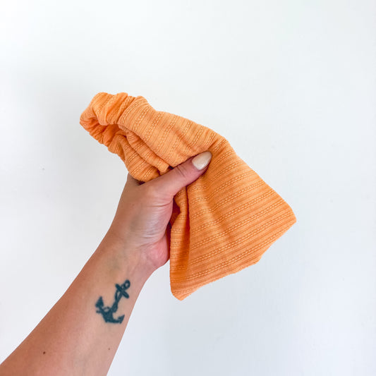 ORANGE SHERBET POINTELLE | Wide Headband